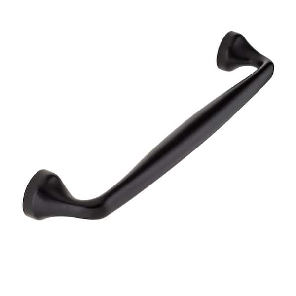 Sumner Street Home Hardware Mason 6-1/4 in. (159 mm) Center-to-Center Classic Matte Black Bar Drawer Pull