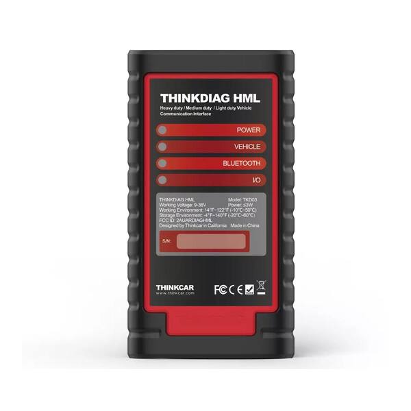 Thinkcar BD6 Diagnostic Scanner – 2025 Version – Full System OBD2 Code Reader – Bluetooth