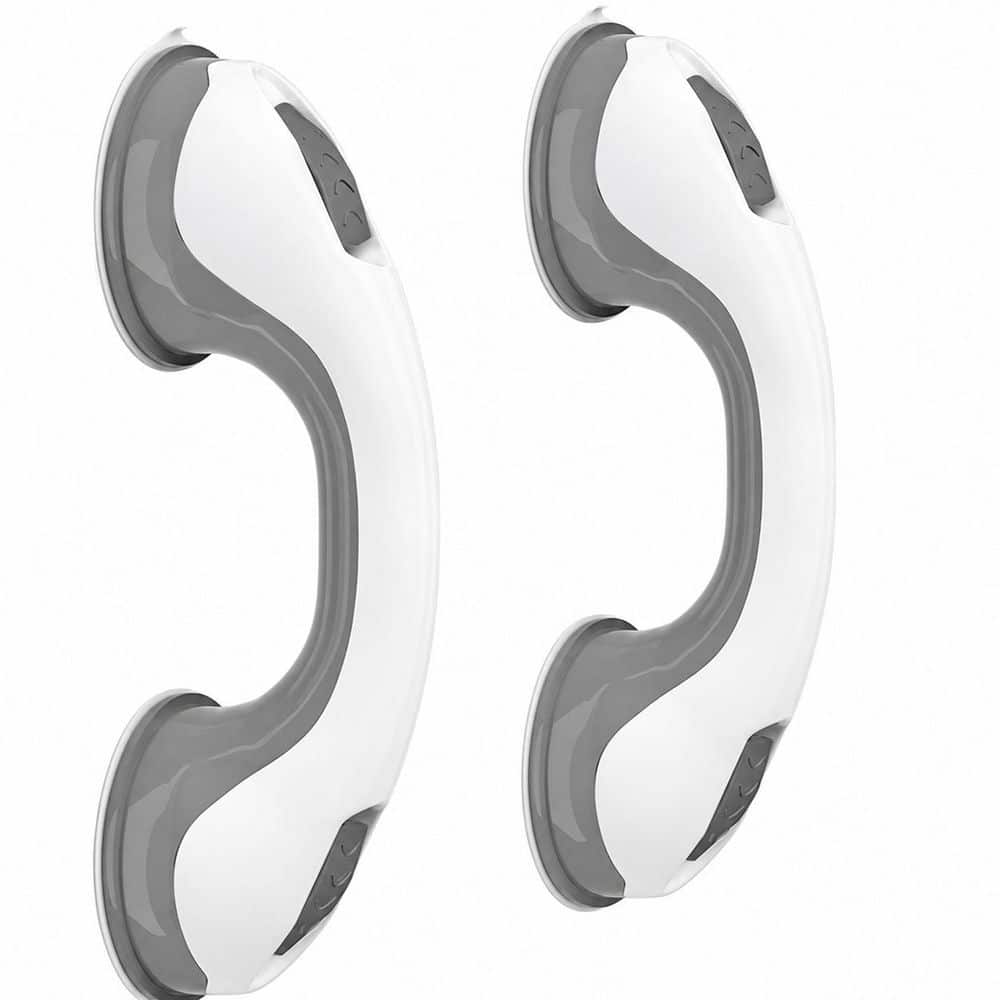 12-Inch Heavy-Duty Suction Grab Bars for Shower and Bathtub, 2-Pack ADA Compliant Handles for Seniors price history on PriceWatchPro