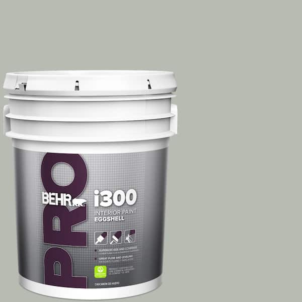 BEHR PRO 5 gal. #HDC-AC-21 Keystone Gray Eggshell Interior Paint