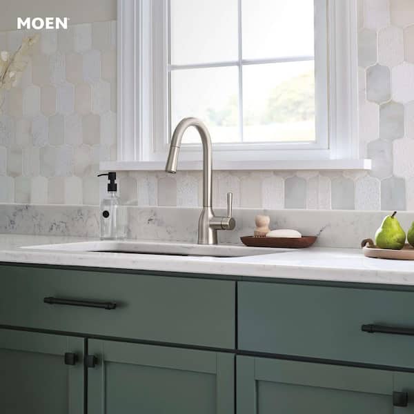 Adler Single-Handle Pull-Down Sprayer Kitchen Faucet with Power Clean and Reflex in Spot Resist Stainless