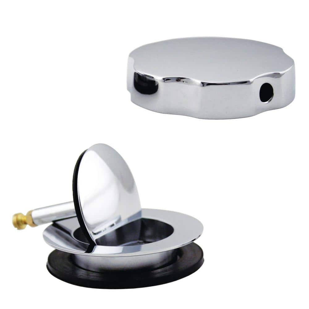 Polished Chrome 35" Cable Drive Bath Waste with Ball Joint