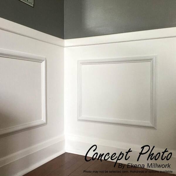 Ekena Millwork Wandpanel – 50,8x71,1 Cm, Gewelltes Gras-Eulen-Design, Aus Polyurethan, Für Innen & Außen