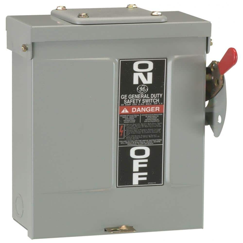 60 Amp 240-Volt Fusible Outdoor General-Duty Safety Switch -  TG4322R