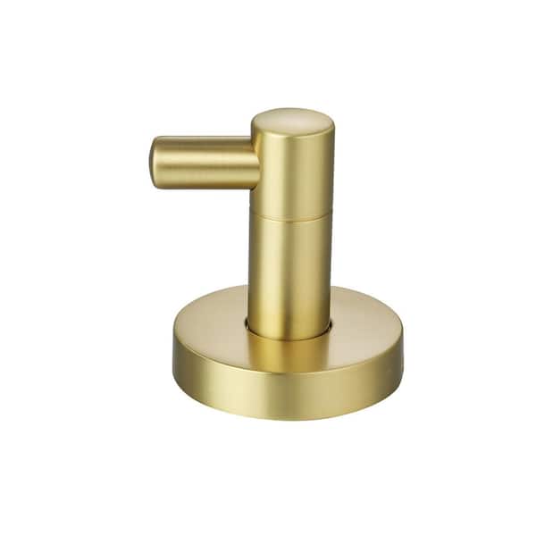 Azure J-Hook Robe/Towel Hook 2 in. Satin Brass