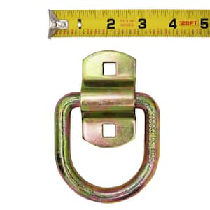 3-1/8 in. W x 1-3/4 in. L 11,000 lb. Capacity Heavy-Duty Bolt-On Forged D-Ring