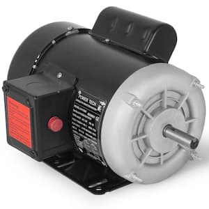 Air Compressor Motor 3/4 HP 5/8 in. Shaft TEFC Electric AC Motor 1725 RPM Single Phase Reversible 115/230-Volt 56 Frame
