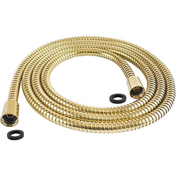 Dyiom All Metal Shower Hose, 90 in. Stainless Steel Extra Long Shower Hose Replacement