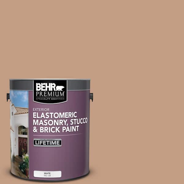 BEHR PREMIUM 1 gal. #S210-4 Canyon Dusk Elastomeric Masonry, Stucco and Brick Exterior Paint
