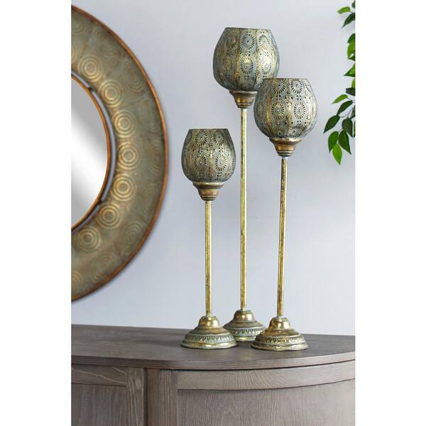 tall decorative candle holders
