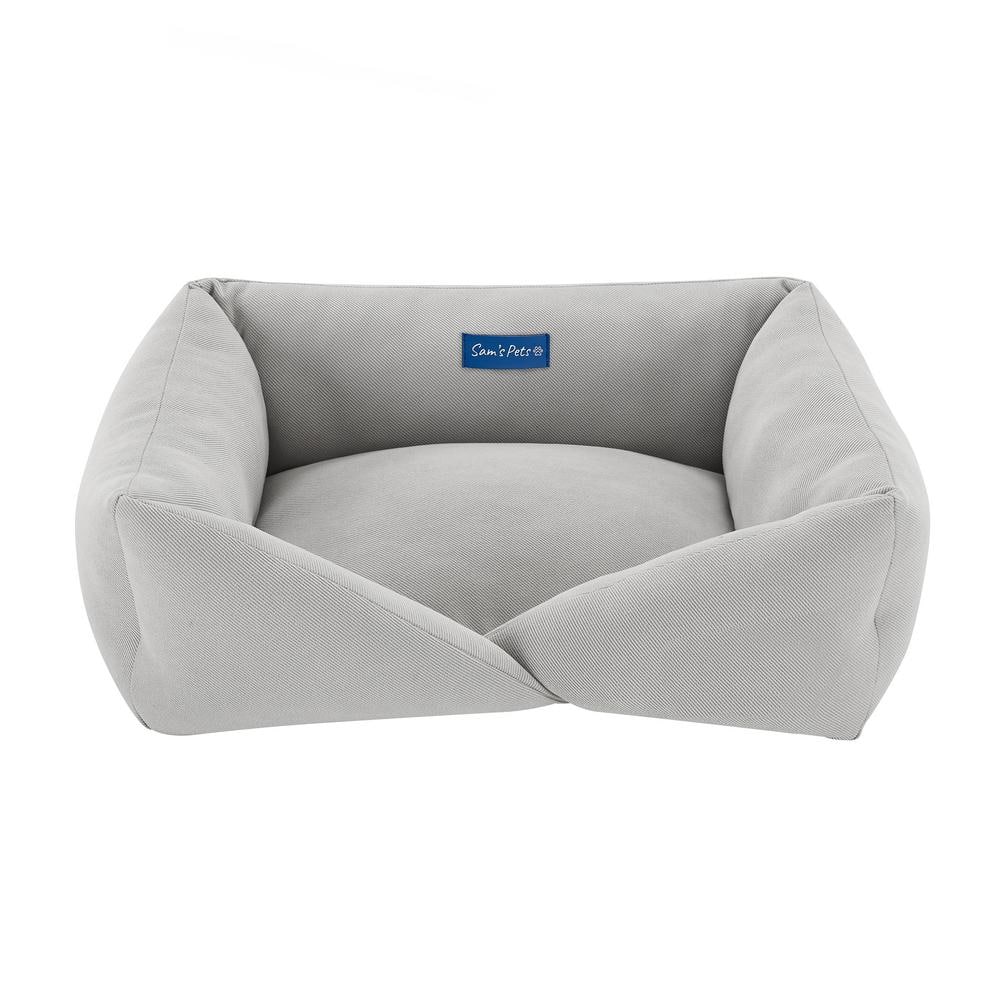 Ellie Small Gray Dog Bed