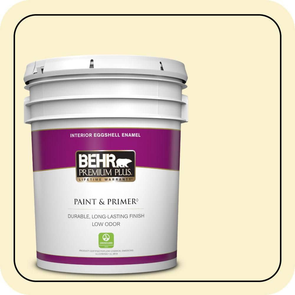 5 gal. #380C-2 Desert Lily Eggshell Enamel Low Odor Interior Paint & Primer price history on PriceWatchPro