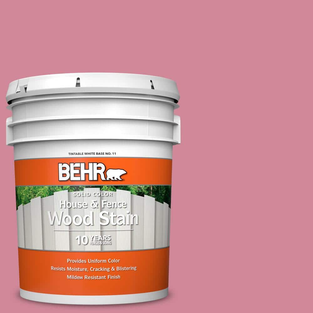 5 gal. #M140-4 Fruit Cocktail Solid Color House and Fence Exterior Wood Sta