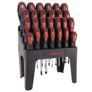 Screwdriver Set with Stand and Magnetic Tips (26-Piece)