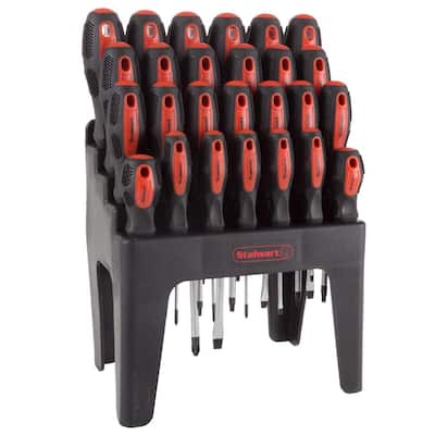 Screwdriver Set with Stand and Magnetic Tips (26-Piece)