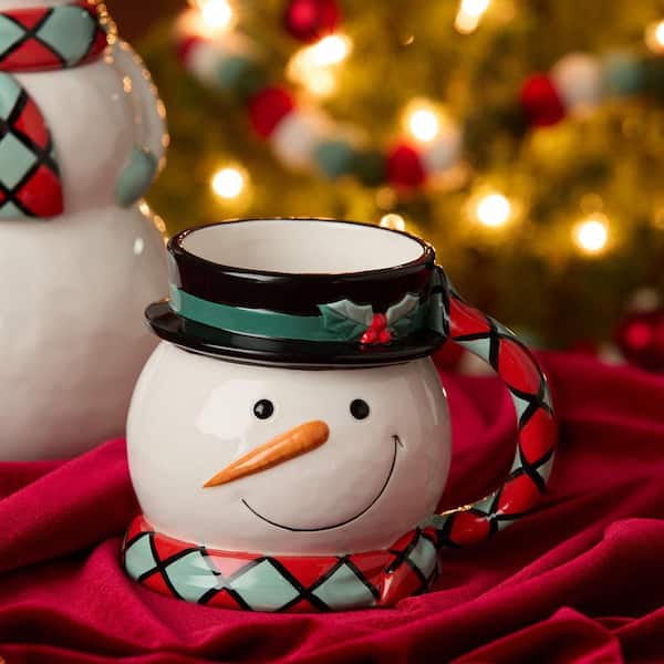 Certified International Christmas Whimsy Snowman 17 oz. Assorted