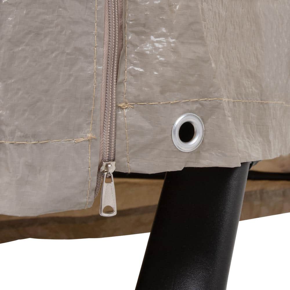 Gray Climate Resistant Outdoor Furniture Cover