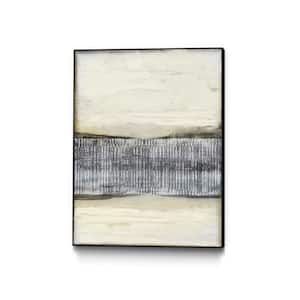 16 in. x 20 in. "Divided Horizon I" by Jennifer Goldberger Framed Wall Art