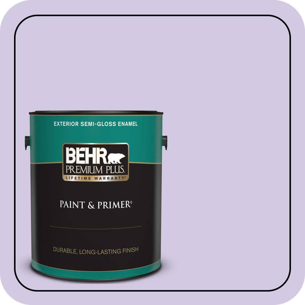 1 gal. #650C-3 Light Mulberry Semi-Gloss Enamel Exterior Paint & Primer price history on PriceWatchPro