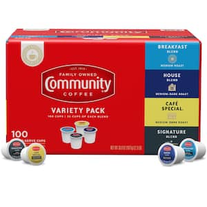 Variety Pack Single Serve Cups (100-Pack)