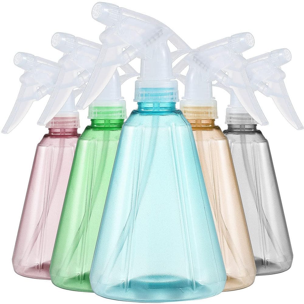 17 oz. Adjustable Empty Plastic Sprayer Bottles for Cleaning Solutions Gardening Pets Plants Multi-Color (5-Pack) price history on PriceWatchPro
