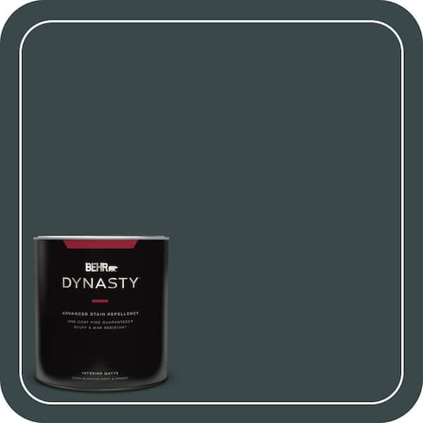BEHR DYNASTY 1 qt. #T14-16 Arboretum Matte Interior Stain-Blocking Paint and Primer