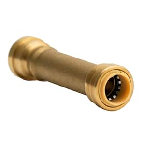 1/2 in. Push-to-Connect Brass Slip Repair Coupling Fitting