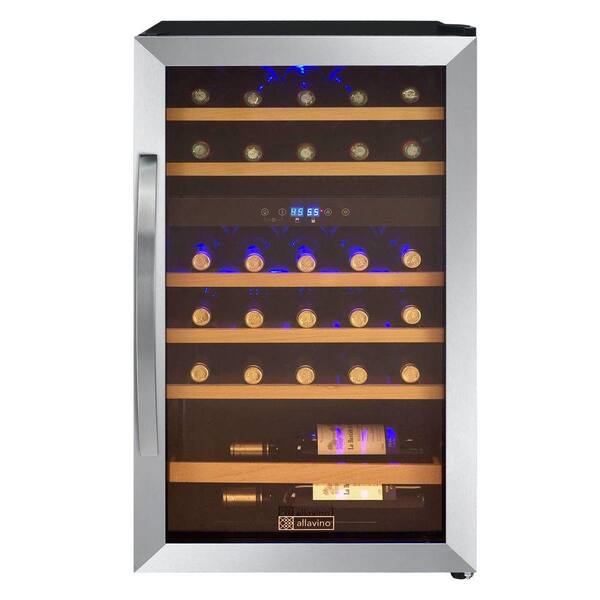 Allavino 29-Bottle Dual Zone Wine Refrigerator
