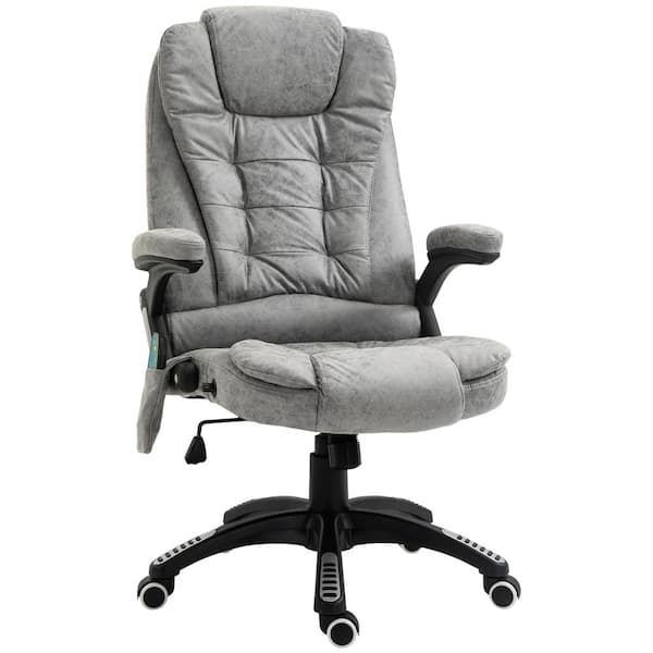 NOBLEMOOD High Back Office Chair Heated Executive Chair with 4 Points Massage, Swivel Ergonomic Desk Chair Breathable Big and Tall Reclining Chair