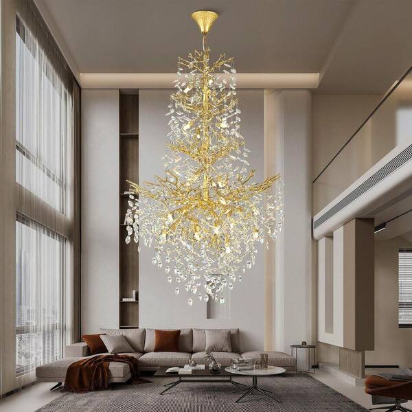 chandelier シェルフ Emeritpro 6-Light Chrome 3-Tier Crystal Drum Chandelier E12 Base
