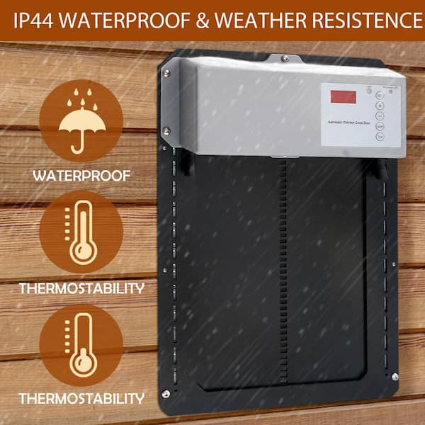 Chicken coop temperature and humidity sensor 