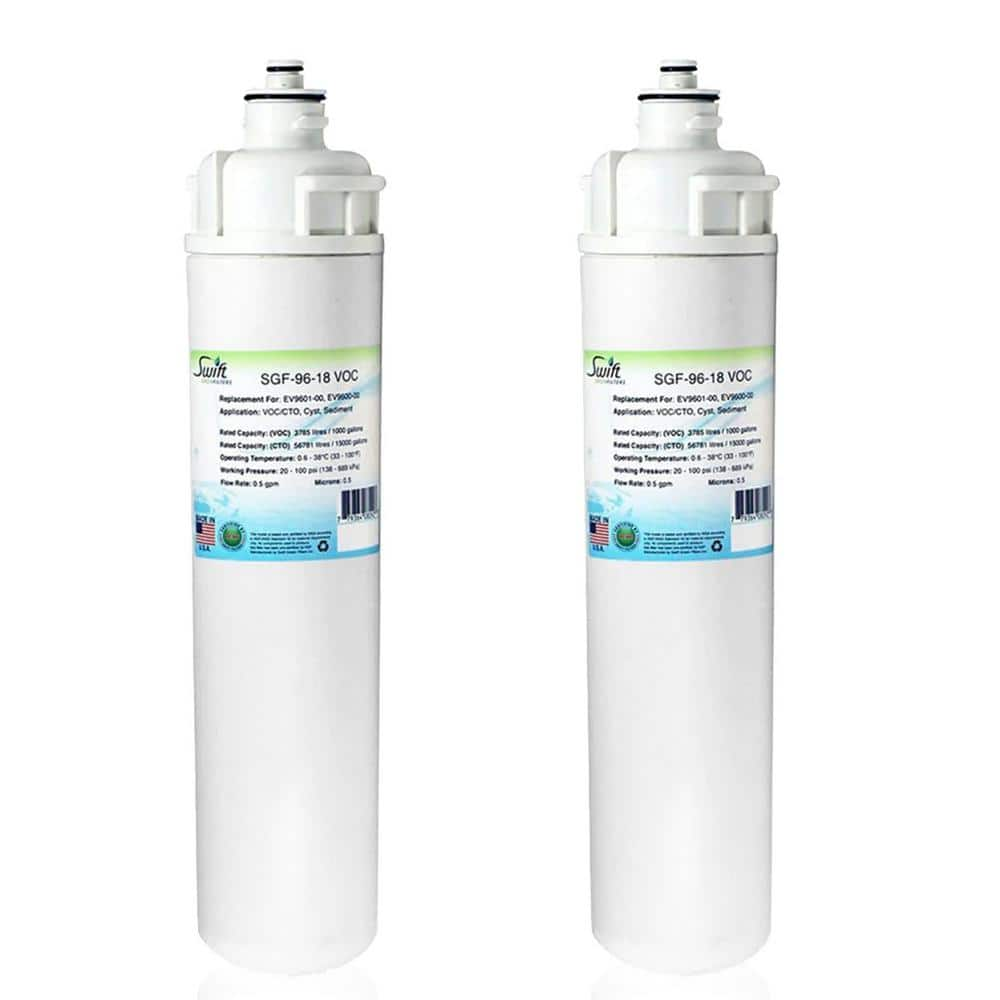 Swift Green Filters SGF-96-18 VOC Compatible Commercial Water Filter for  EV9601-00, EV9600-00 (2-Pack) SGF-96-18 VOC-2P - The Home Depot