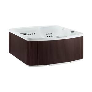 Leganza 6-Person 90-Jet 230V Hot Tub with Lounge Seating
