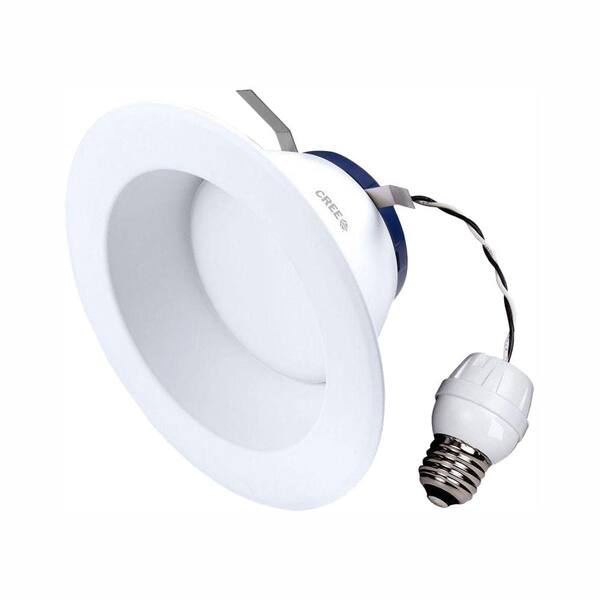 Cree TW Series 65W Equivalent Soft White (2700K) 6 in. Dimmable LED Retrofit Recessed Downlight (4-Pack)
