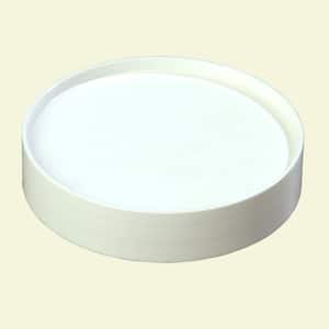 Replacement Lid Only for Stor 'N Pour Pouring System, Fits All Sized Containers in White (Case of 12)