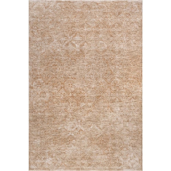 Sarahi Vintage Light Brown 10 ft. x 14 ft. Indoor Area Rug