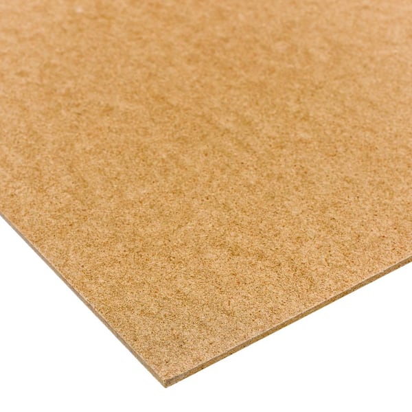 Unbranded Hardboard Tempered (Common: 1/8 in. x 2 ft. x 4 ft.; Actual: 0.125 in. x 23.75 in. x 47.75 in.)