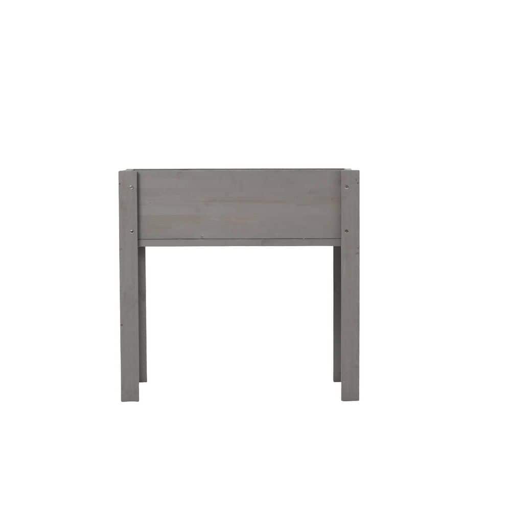 31 in. L x 31 in. H x 16 in. W Gray Wood Raised Garden Bed price history on PriceWatchPro