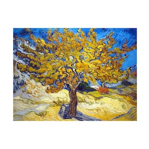 Vincent Van Gogh 'The Mulberry Tree' Canvas Unframed Photography Wall Art 24 in. x 32 in