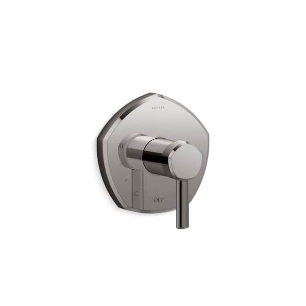 KOHLER Occasion Rite-Temp Valve Trim With Lever Handle in Vibrant Titanium
