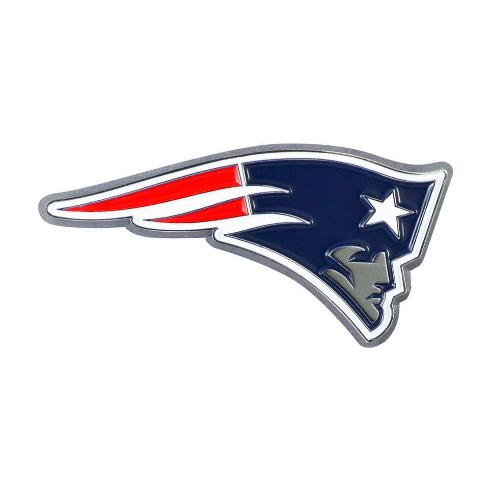 Fanmats Nfl New England Patriots 3d Molded Full Color Metal Emblem