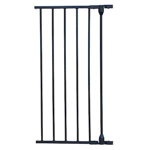 XpandaGate 29.5 in. H x 15 in. W x 2 in. D Extension for Expandable Gate in Black