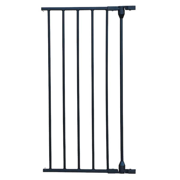 Cardinal Gates XpandaGate 29.5 in. H x 15 in. W x 2 in. D Extension for Expandable Gate in Black
