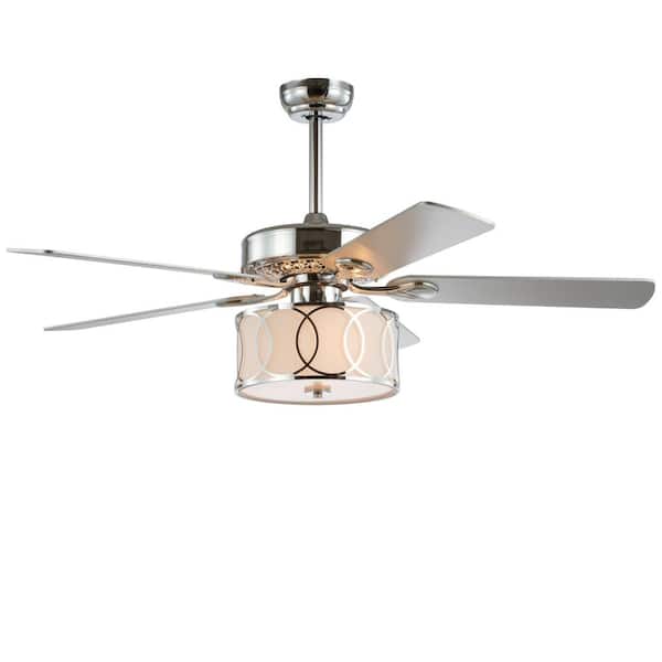 Have a question about JONATHAN Y Circe 52 in. Chrome 3-Light
