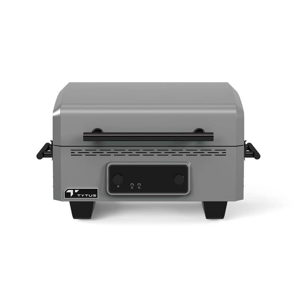 Emberwood Portable Electric Griddle and Grill in Gunmetal Gray
