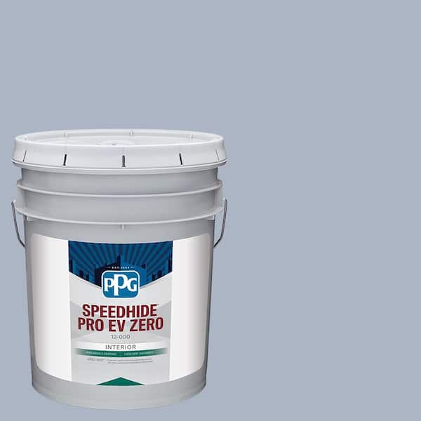 PPG Speedhide Pro EV Zero 5 gal. PPG1042-4 Blue Beard Eggshell Interior Paint