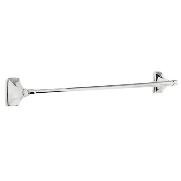 Amerock Clarendon 24 in. Towel Bar in Polished Chrome