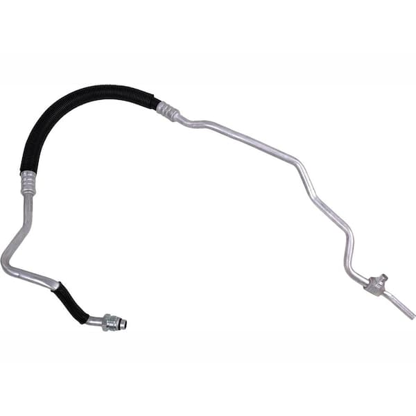 Sunsong Engine Oil Cooler Hose Assembly - Inlet (Driver Side)