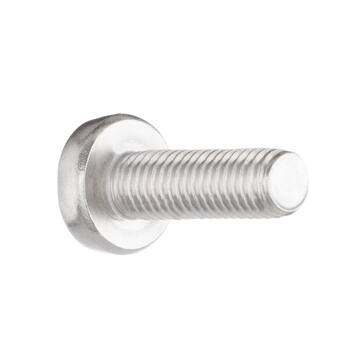 M8-1.25 x 25 mm Phillips Pan Head Stainless Steel Machine Screw