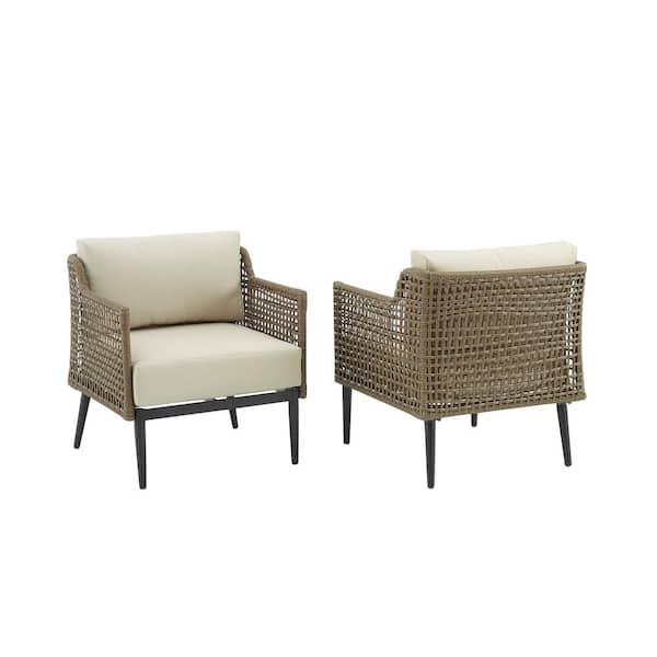 Wicker Patio Chair Set, Crosley Outdoor Furniture